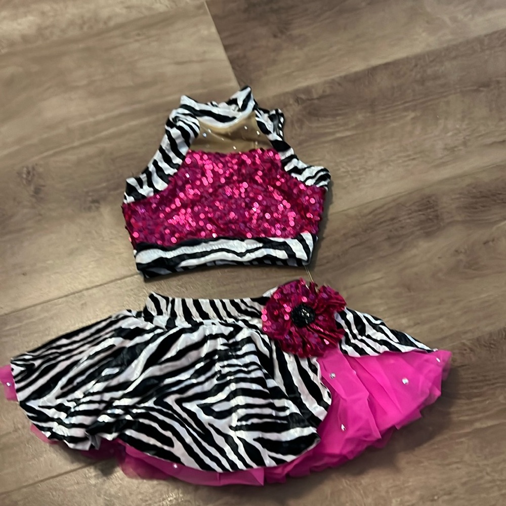 Child Small Dance Two Piece Costume